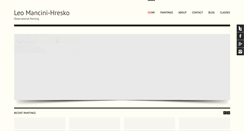 Desktop Screenshot of leomancinihresko.com